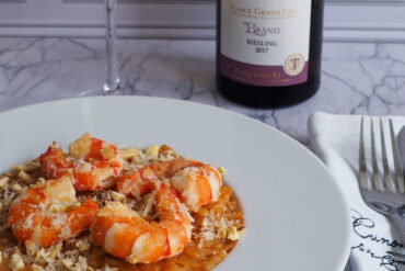 Accord risotto aux crevettes avec un Riesling